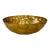 John Richard Modern Large Textured Gold Graver Bowl For Sale