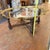 Baker Attributed Regency-Style Coffee Table Features a Distinctive Scalloped Brass Tray Top and a Barley Twist Oak Base For Sale - Image 10 of 12
