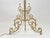 Vintage French Rococo Style Gilt Floor Lamp With Adjustable Height For Sale - Image 10 of 12
