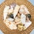 Textile Vintage Woven Basket Box With Seashell-Adorned Lid — Coastal / Bohemian For Sale - Image 7 of 13