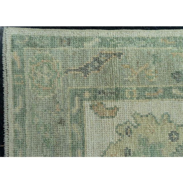 Turkish Oushak Rug 2'7" x 10'3" #19461 For Sale - Image 4 of 8