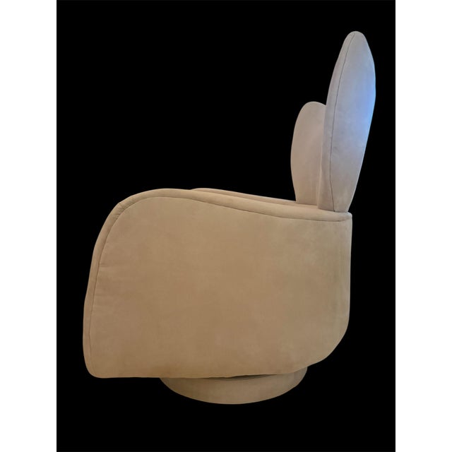 1980s Attributed to Vladimir Kagan for Directional " Winback Swivel ". For Sale - Image 9 of 14
