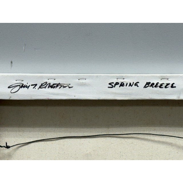 J. R. Spring Breeze Acrylic on Canvas Painting For Sale - Image 12 of 12
