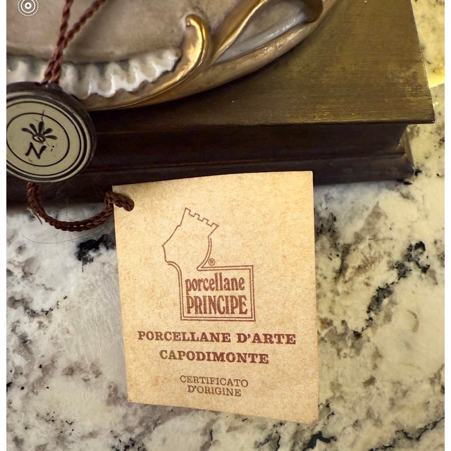 Ceramic Capodimonte Pharmacist For Sale - Image 7 of 11