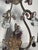 Antique Iron Wrought Sconces With Glass Fruits and Grape Clusyers - Pair For Sale - Image 11 of 11