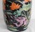 Black Vintage Mid-Century Chinese Famille Noire Baluster Vase Hand Painted Lotus and Koi Fish 14 Inch For Sale - Image 8 of 13