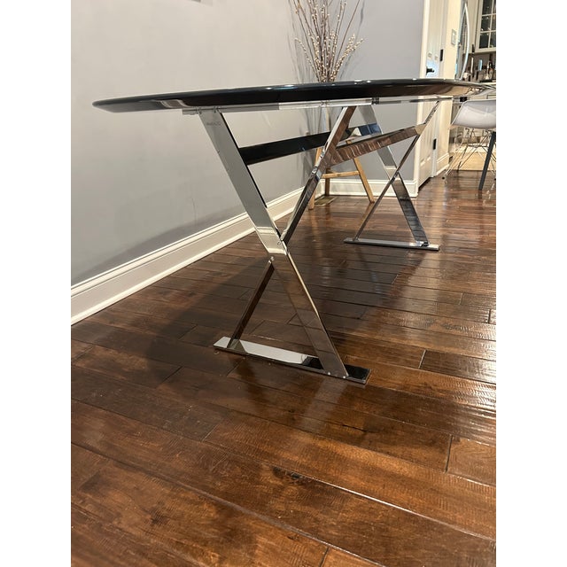 Maxalto Pathos Elliptic Dining Table by Antonio Citterio For Sale In Philadelphia - Image 6 of 13