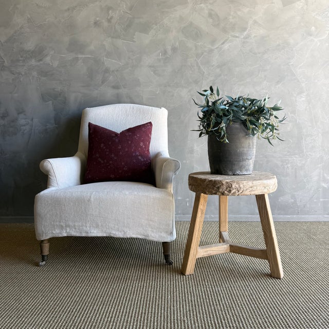 The Elm Wood Wheel Tables are solid, statement-making side tables crafted from natural elm. Each table is completely...