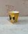 1950s Yellow French Majolica Cicada Cup For Sale - Image 4 of 7