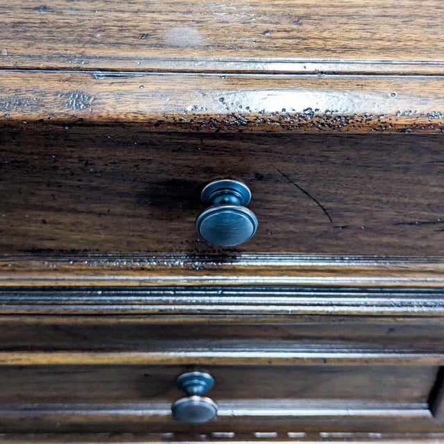 Millcreek Furniture 12-Drawer Dark Wood Dresser For Sale - Image 10 of 10