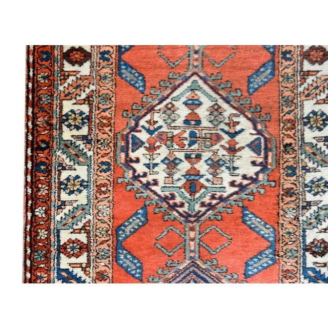 Textile Early 20th Century Persian Malayer Runner For Sale - Image 7 of 13