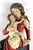 Antique Polychrome Virgin and Child Wall Sculpture, 1760 For Sale - Image 16 of 18
