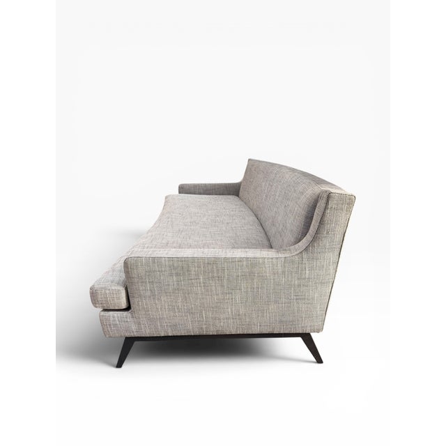 Ligne Roset Belem Triple Sofa in Original Neutral Woven Upholstery | Made in France For Sale In Boston - Image 6 of 15