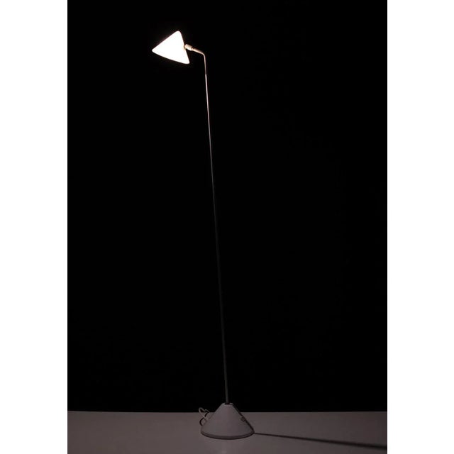 White Postmodern Halogen Floor Lamp from Hala Zeist, 1980s For Sale - Image 8 of 11