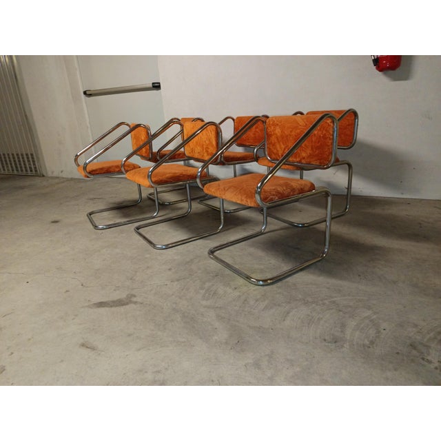 Space Age Chairs, 1970s, Set of 6 For Sale - Image 4 of 12