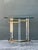 Vintage Charles Hollis Jones Lucite and Brass Ring Side Table For Sale - Image 9 of 12