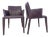 Vol au Vent Armchairs in Leather by Mario Bellini for B&B Italia / C&B Italia, 2000s, Set of 2 For Sale