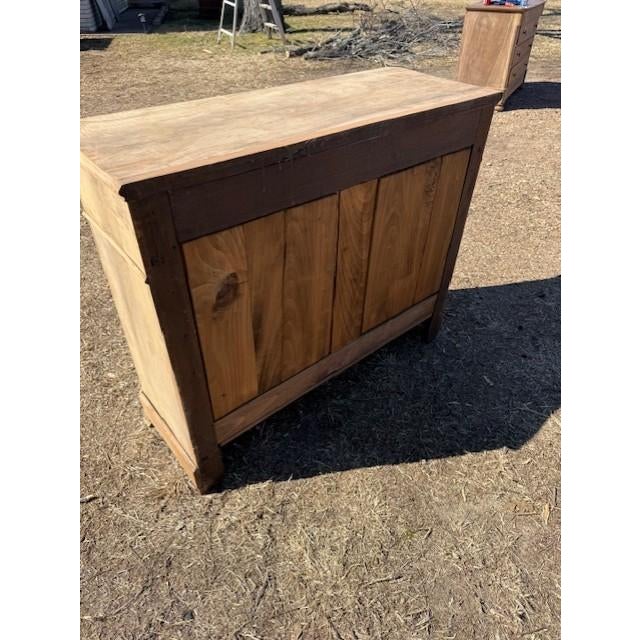 18th Century French Louis Philippe Solid Walnut Bleached Sideboard / Buffet. For Sale - Image 9 of 18