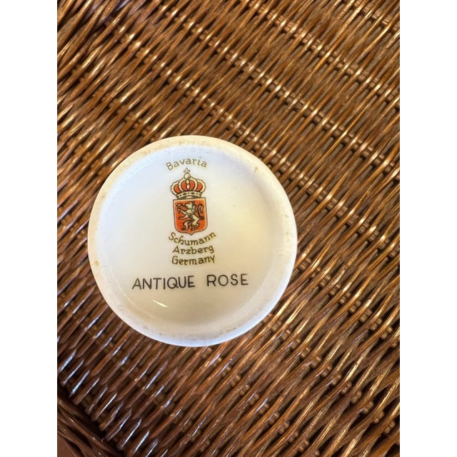 1950 Small Porcelain Bud Vase For Sale - Image 4 of 4