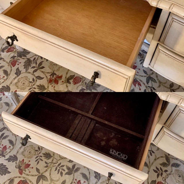 Laura Ashley for Kincaid Furniture French Provincial Style Vanity With