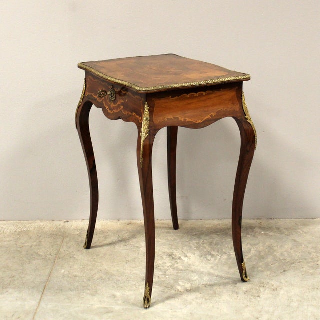 Small 19th Century Napoleon III Table For Sale - Image 4 of 13