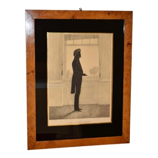 19th Century Framed Lithograph of John Caldwell Calhoun For Sale