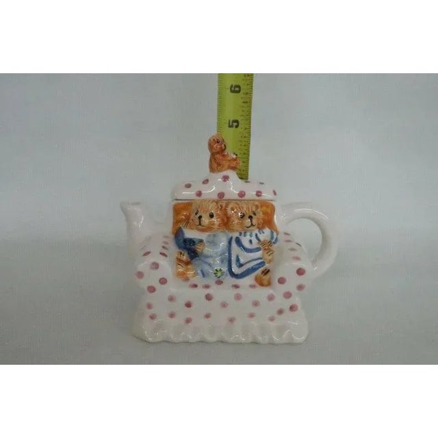 Tea Nee Sitting Pretty Teddy Bear Collection Vintage Teapot Chairish