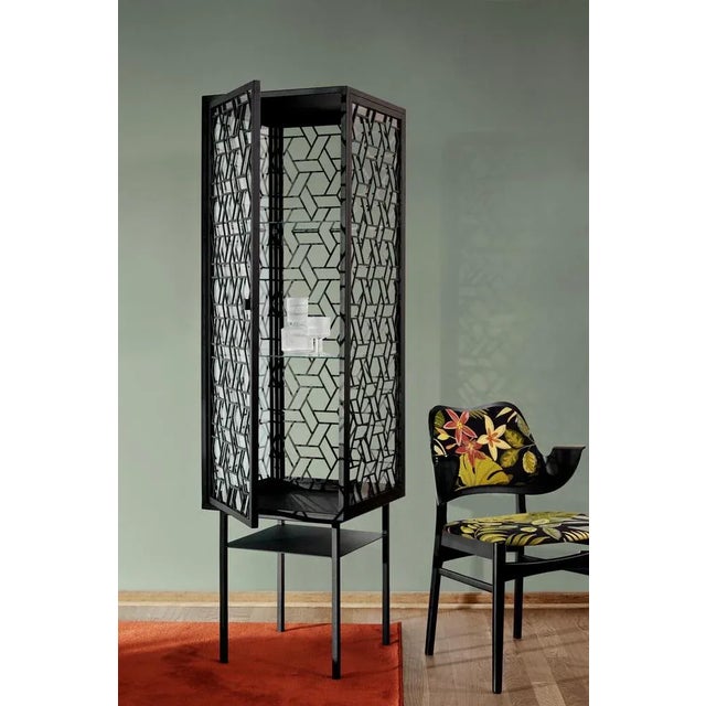 Metal Enigma Cabinet by Warm Nordic For Sale - Image 7 of 10