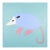 "Opossum (P0800)" Contemporary Painting by Saul Alegria For Sale