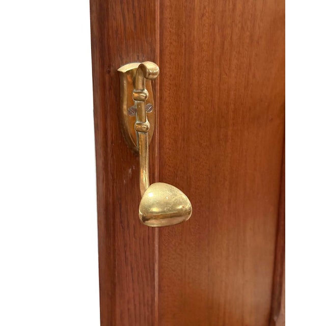Metal Antique Art Nouveau Hall Hanger Stand, 1910s For Sale - Image 7 of 9