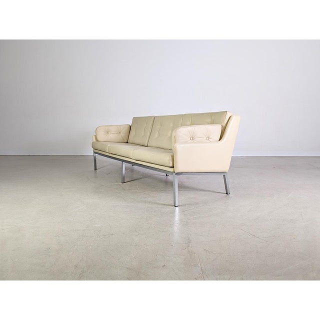 Leather Sofa by Roland Rainer for WK Wohnen, 1980 For Sale - Image 4 of 10