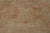 Hand Knotted Antique Oushak Rug in Orange Beige Geometric Pattern For Sale - Image 4 of 6