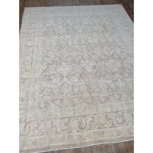 Boho Chic Bellwether Rugs Vintage Oushak - 7'10" X 9'9" For Sale - Image 3 of 5
