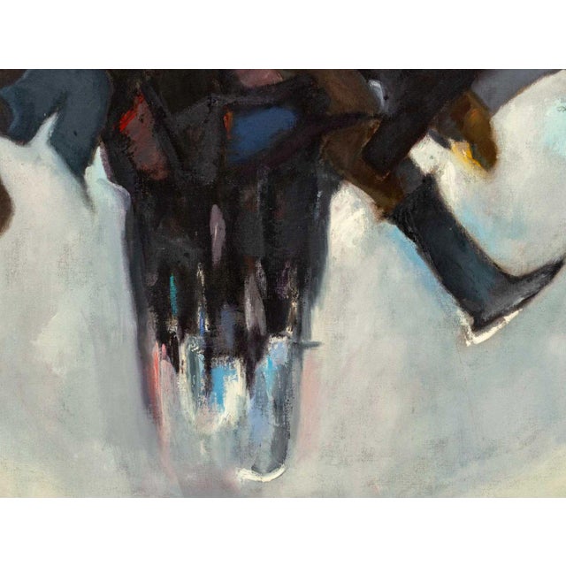 Agudelo Geometric Abstraction Oil on Canvas For Sale In New York - Image 6 of 8