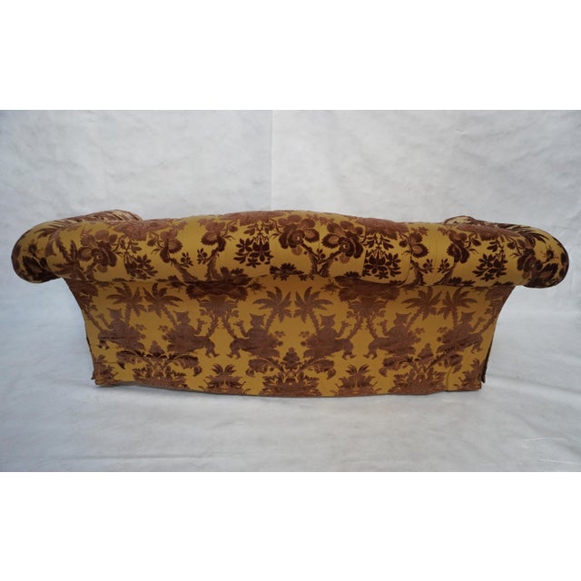 Belmar Arched Back Tufted Sofa For Sale - Image 4 of 16