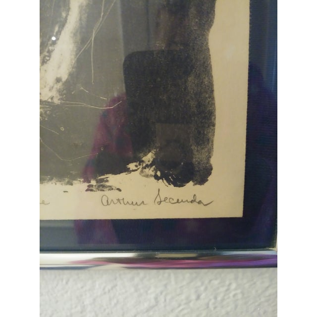 Paint "Night Figure" Print by Arthur Secunda" For Sale - Image 7 of 8