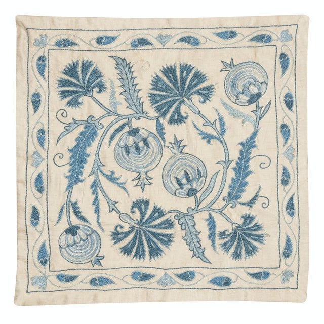 New Hand-Embroidered 100% Silk Cushion Cover – Authentic Uzbek Textile Art Elevate your home décor with this exquisite...