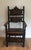 17th Century Set of an Italian Renaissance walnut armchair and pair of chairs For Sale - Image 4 of 12