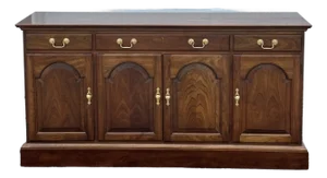 Late 20th Century Stickley Solid Cherry Traditional Sideboard
