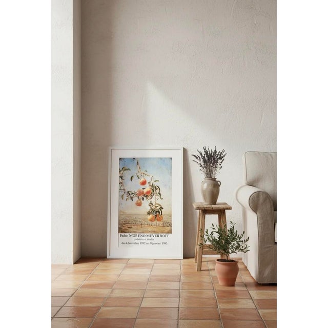 The poster is sold unframed. Any frame shown in the photo is for display purposes only and is not included