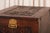 Vintage Jacobean Style Carved Oak Chest For Sale - Image 4 of 16