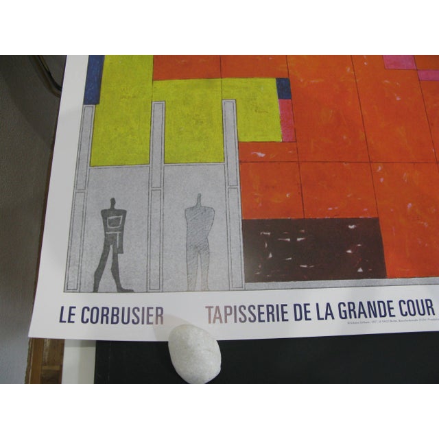 Vintage Tapestry from Le Corbusier, 1999 For Sale - Image 7 of 12