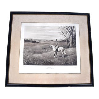 Tally-Ho: Fox Hunting in America 1943 by Franklin B. Voss (Signed) For Sale