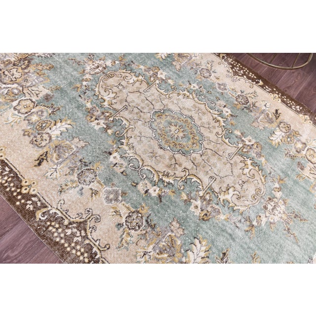 Vintage Area Rug, 1960s For Sale - Image 5 of 12