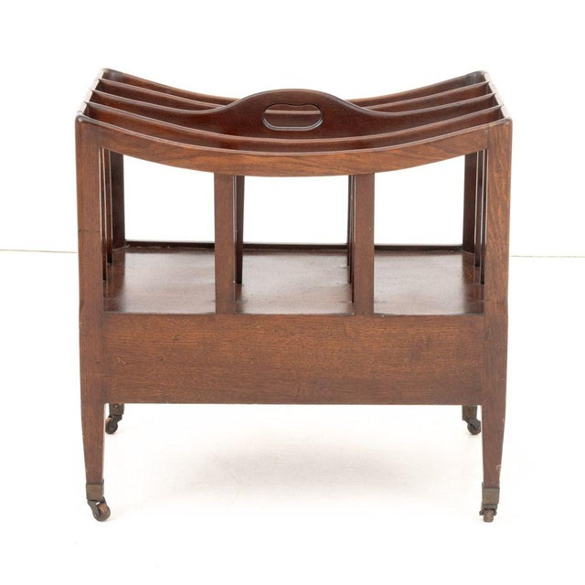 English Regency Mahogany Canterbury, 19th C. For Sale In New York - Image 6 of 6