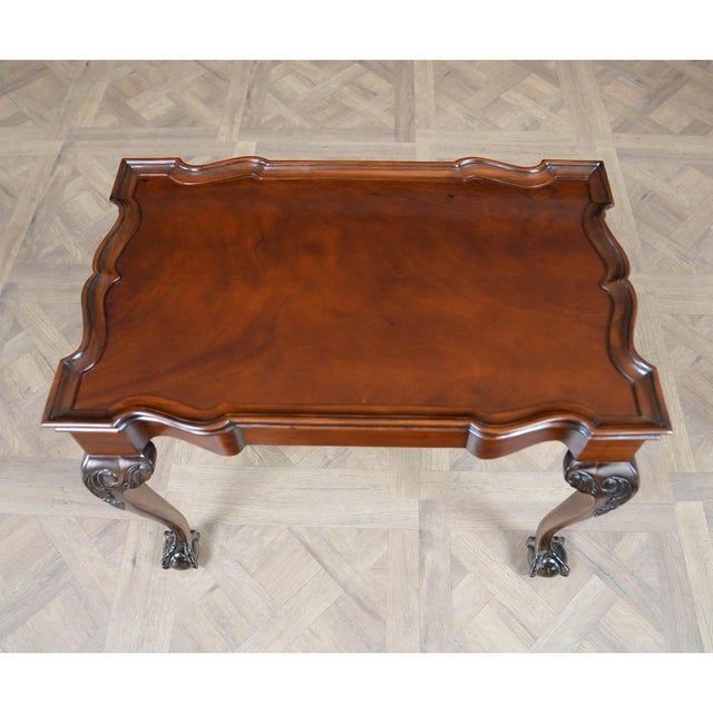 Niagara Furniture New England Style Tea Table For Sale - Image 9 of 10
