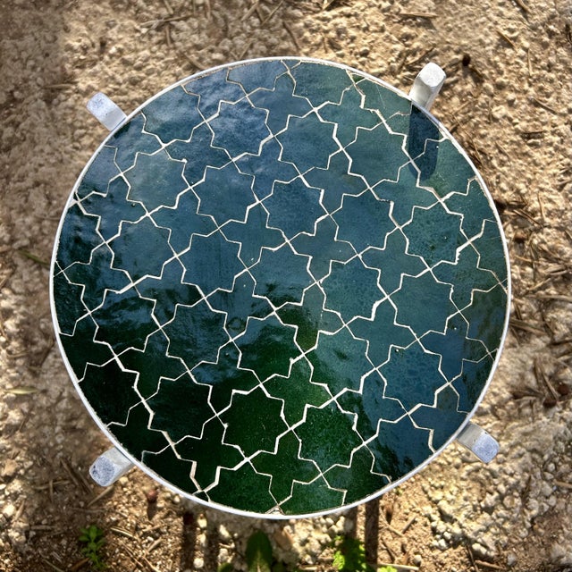 20-Inch Moroccan Handmade Mosaic Table – A Perfect Blend of Elegance and Craftsmanship Elevate your indoor or outdoor...