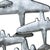 Metal Postmodern Brush Steel Airplane Fighter Plane Wall Sculpture by Artisan House For Sale - Image 7 of 11
