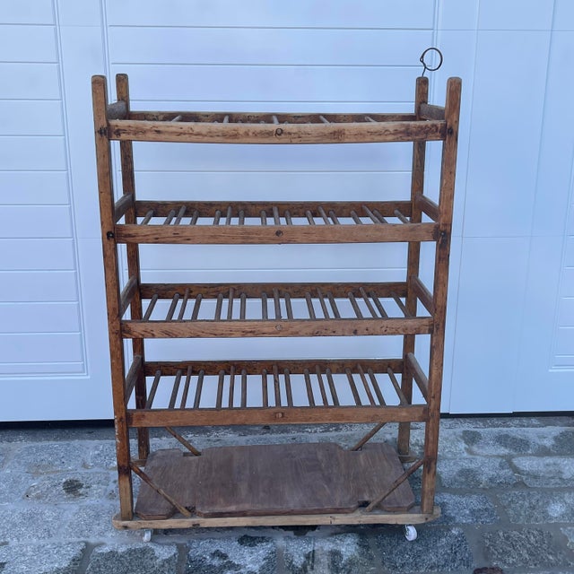 Antique Wooden Bakers Rack Chairish