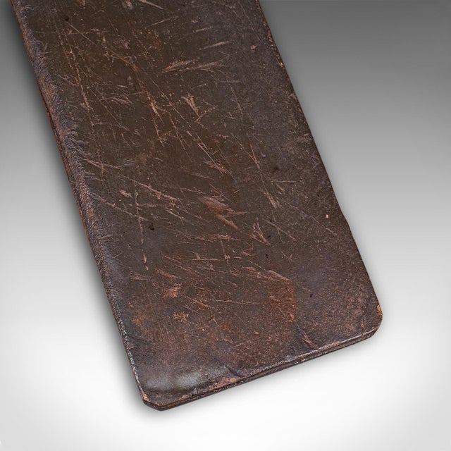 Wood Antique Chef's Knife Board, Scottish, Leather, Sharpener, Kitchen, Victorian For Sale - Image 7 of 9